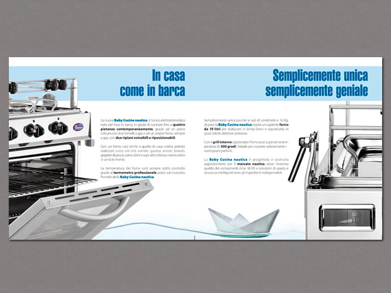 Ideazione e realizzazione del materiale per il punto vendita per la CFParker: interno flyer