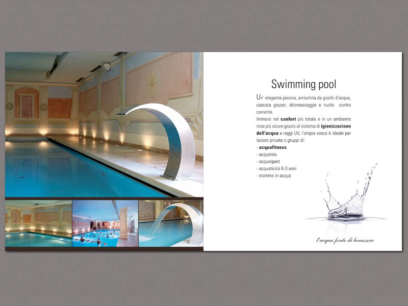 Interno brochure palestra Isola di Treviso