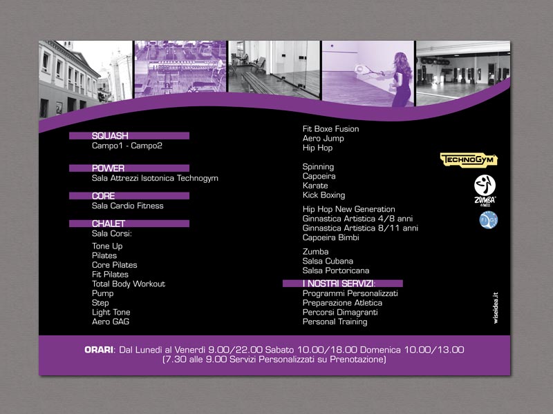 Campagna pubblicitaria per la palestra Just in Fit