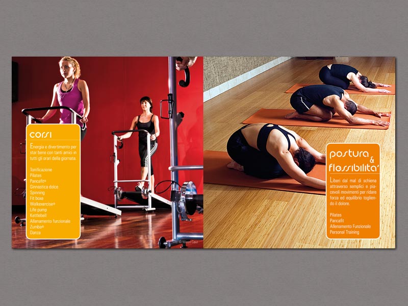 Interno brochure palestra Olympia's Center